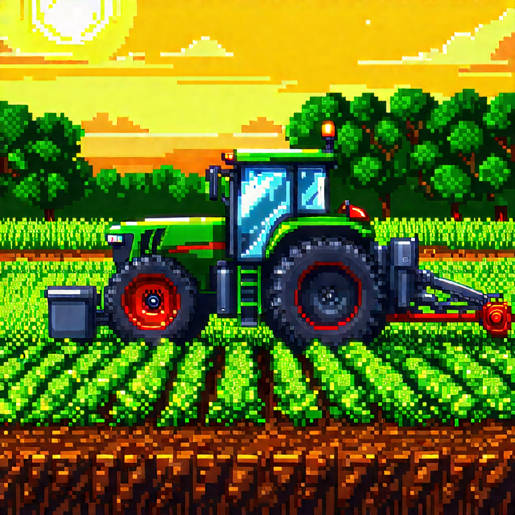 Agricultural Technology In Research Center With Computer-generated (cgi)
