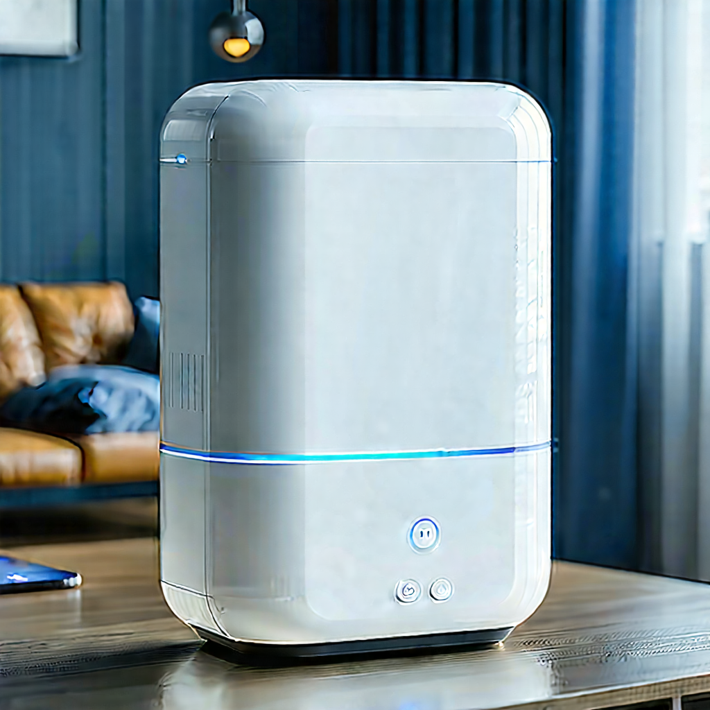 Smart Home Device With User Interface With White Purifier