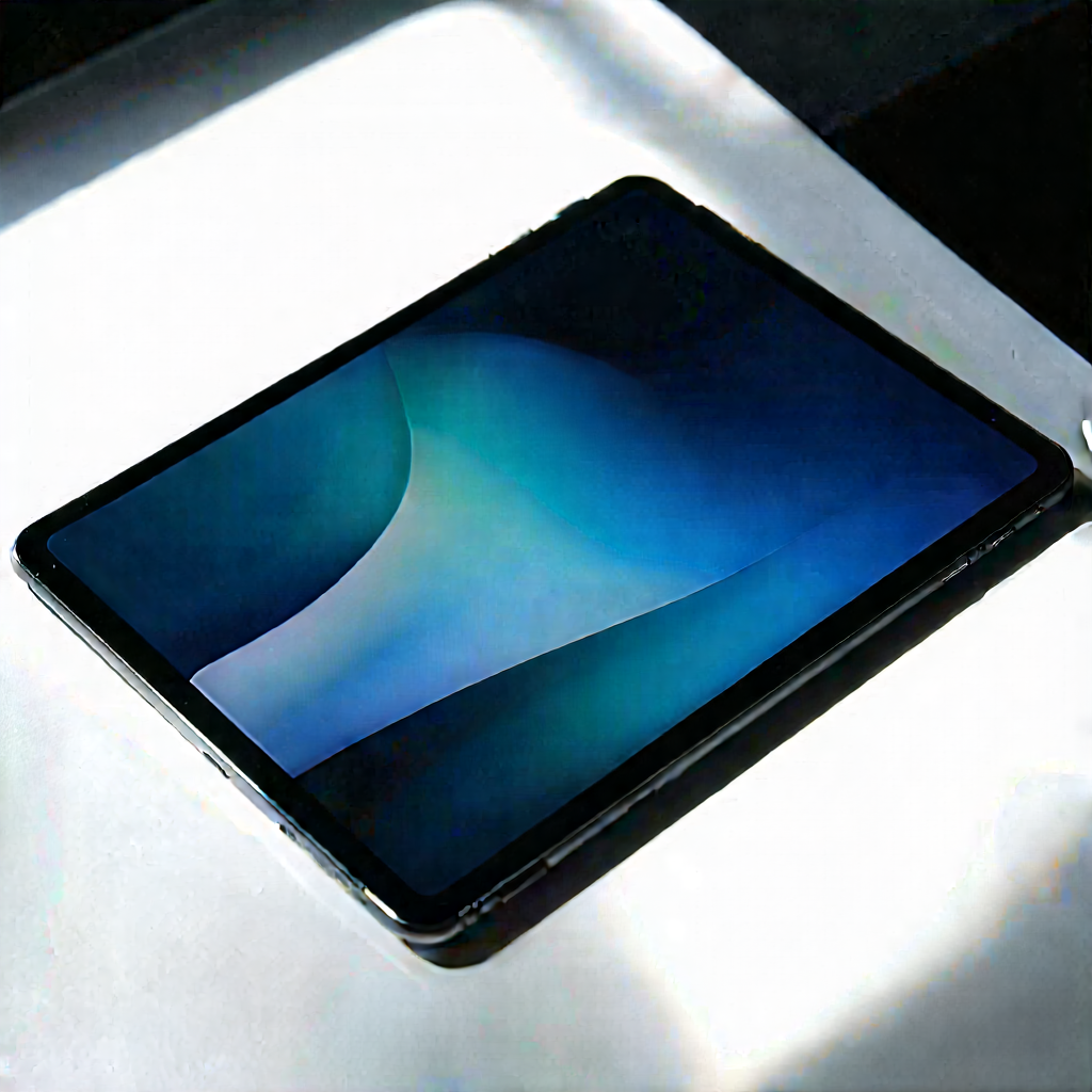 Tablet with user interface