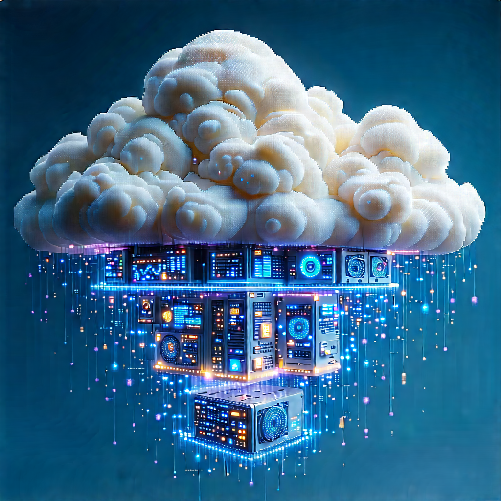 Cloud Computing Visualization With Large Cloud