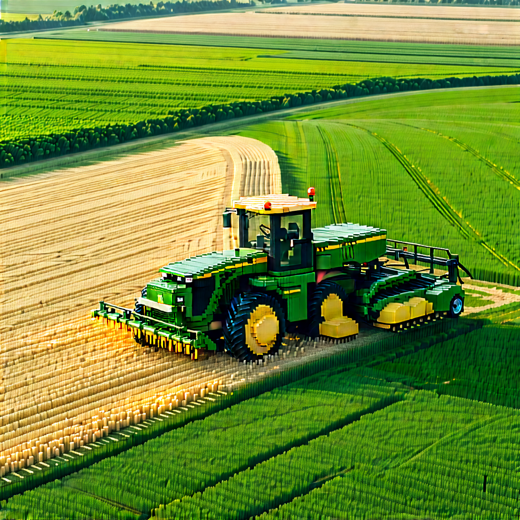 Agricultural Technology In Field Deployment With Large Green
