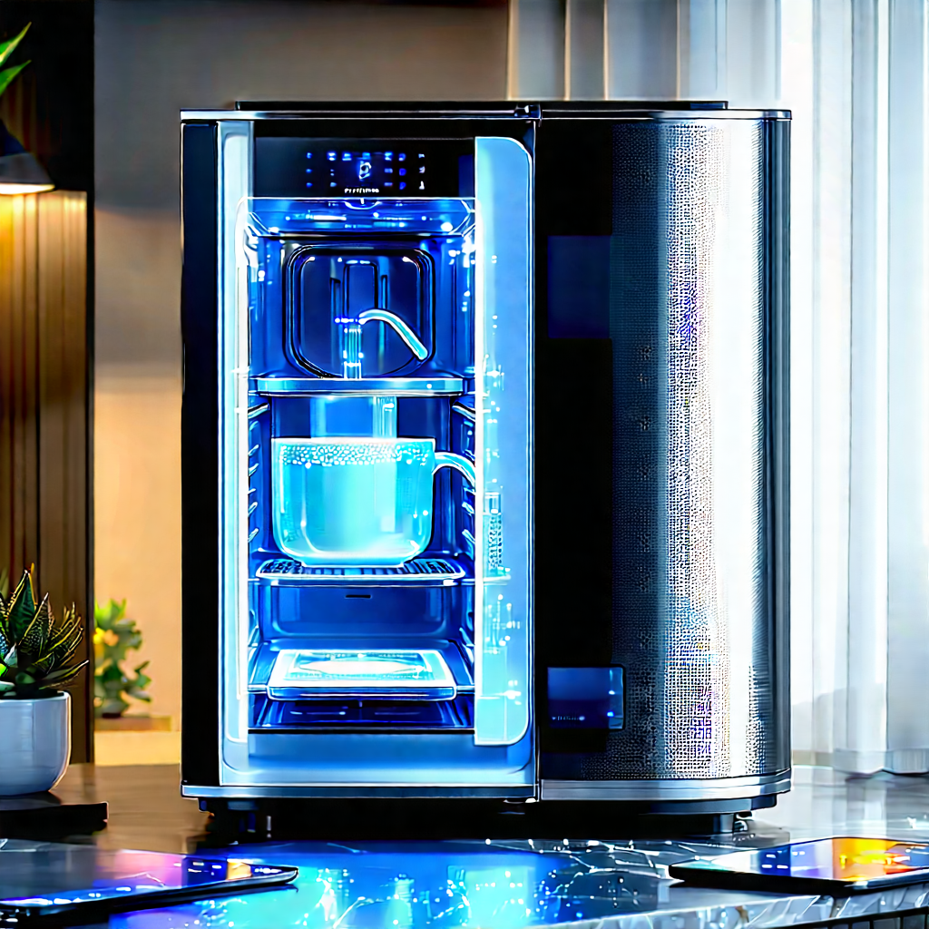 Innovative Smart Appliance Design With Large, Modern-looking