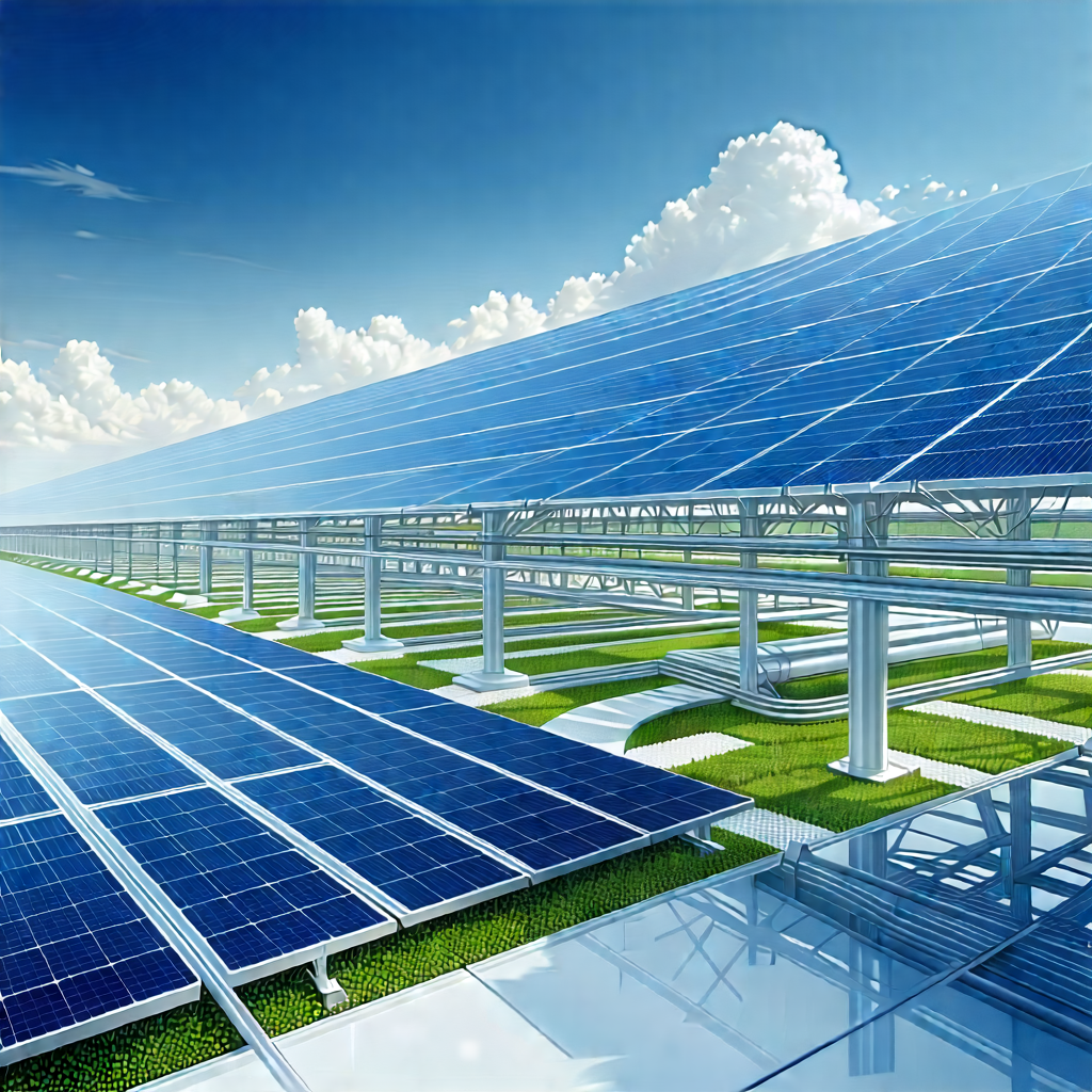 Innovative Renewable Energy Design With Large Solar