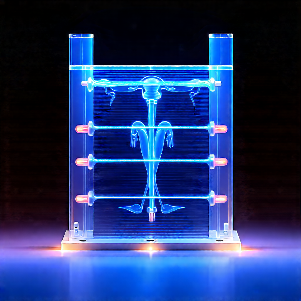 Innovative Medical Technology Design With Blue Light