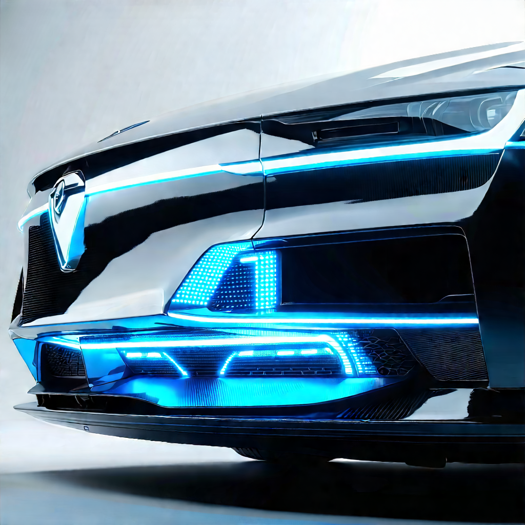 Innovative Electric Vehicle (design:1.36) With Sleek, Modern