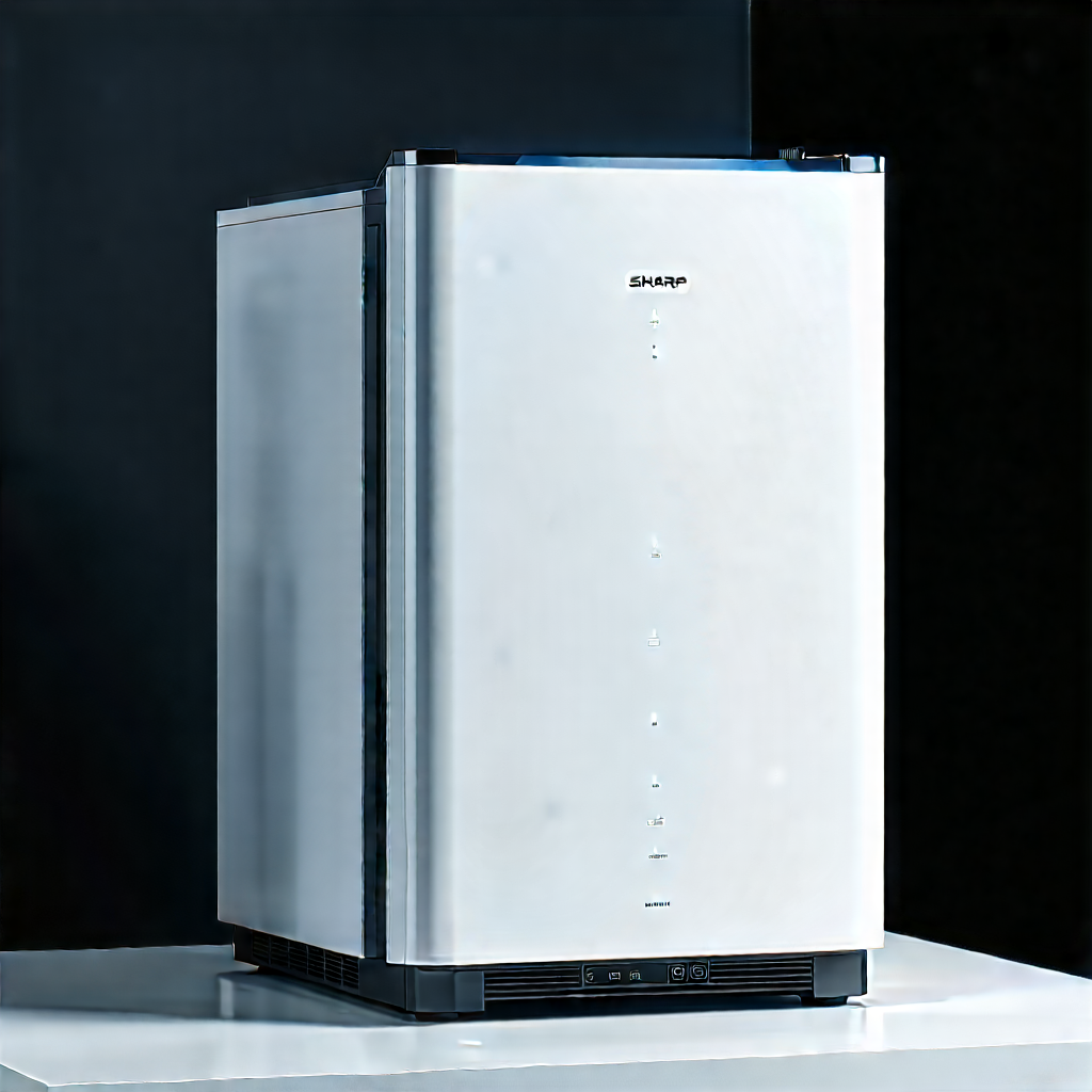Innovative Smart Appliance Design With White Silver