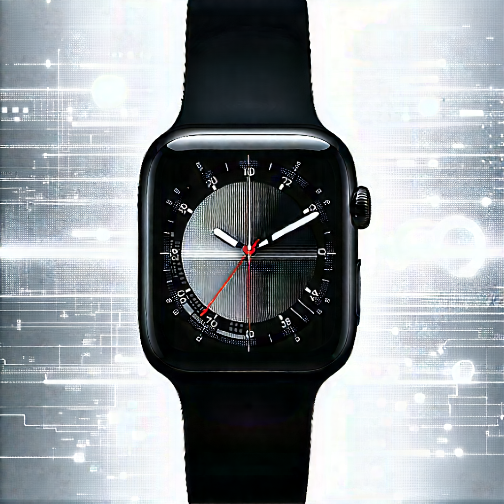 Smart watch with data visualization