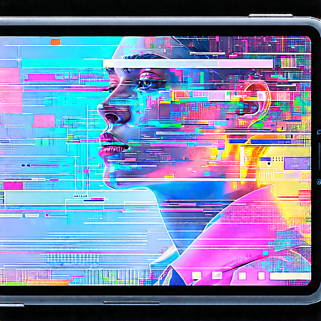 Tablet with data visualization