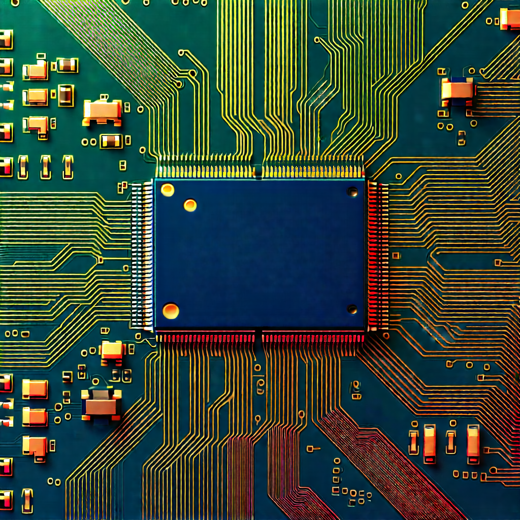 Circuit board with laser scanning