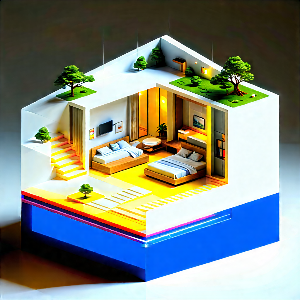 Smart home device with streaming content