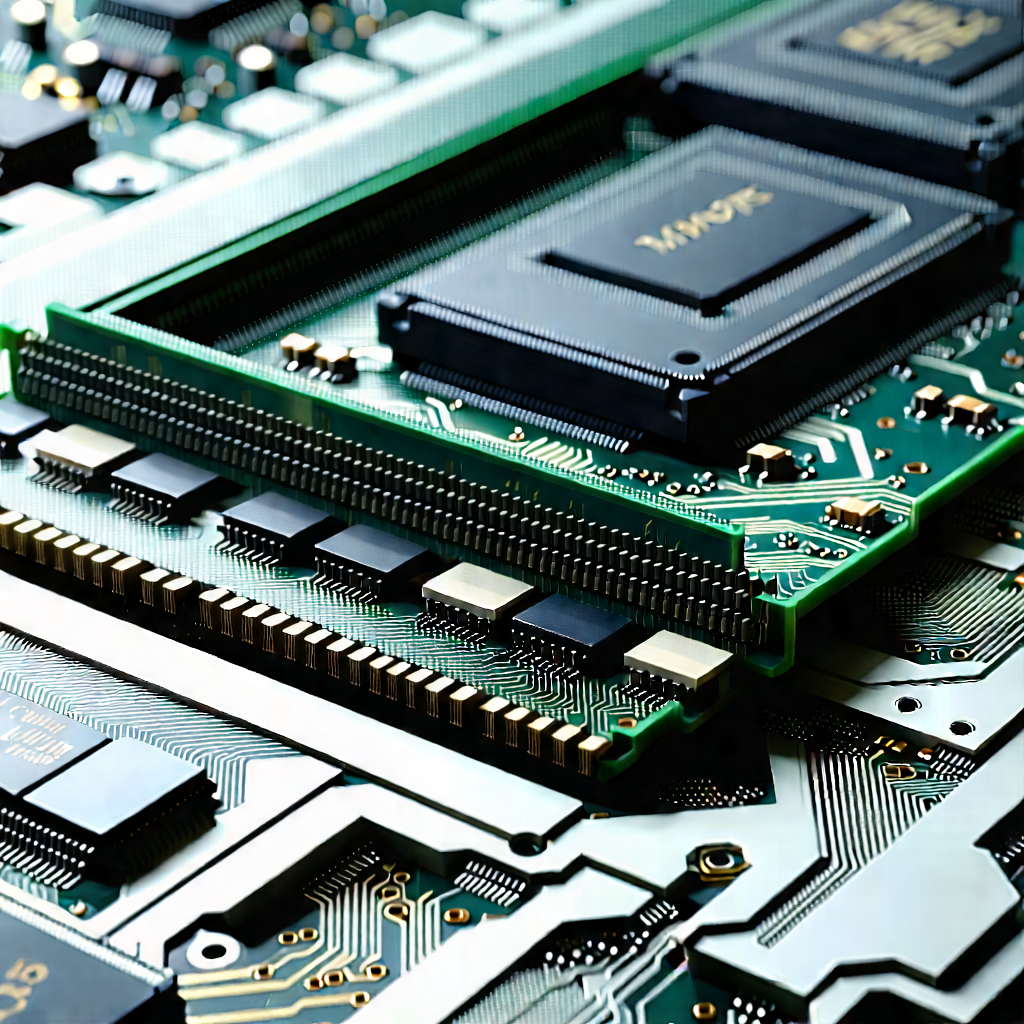 Close-up of memory module