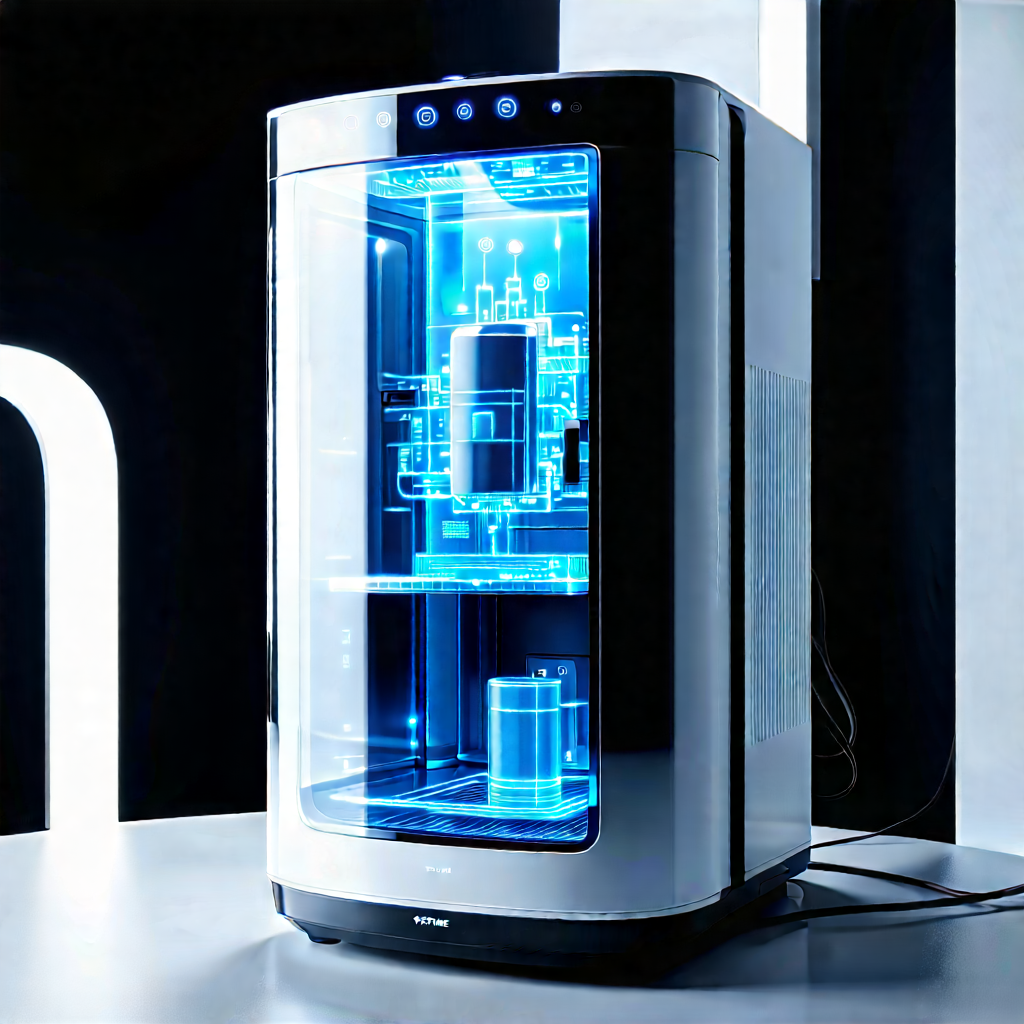 Innovative Smart Appliance Design With Large, Modern