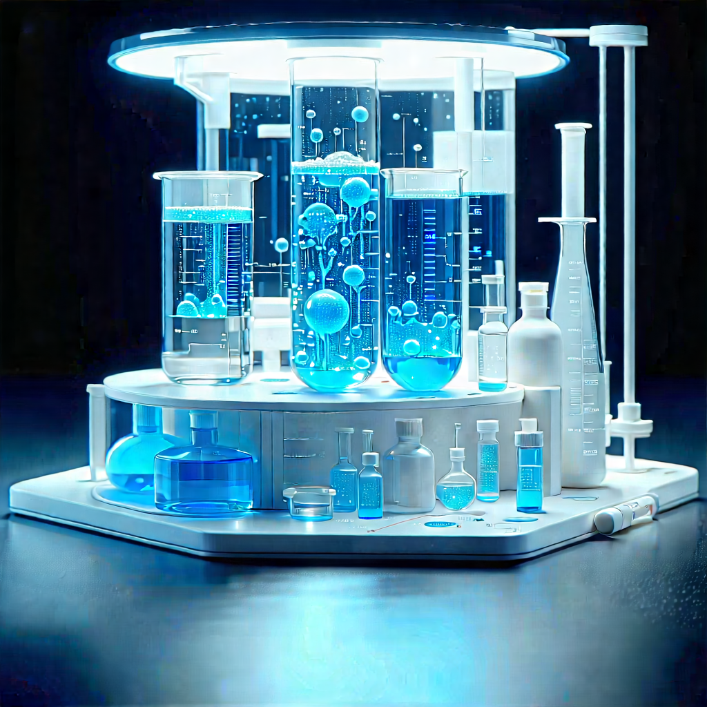 Entertainment Technology In (modern:1.32) Laboratory With Large, Round