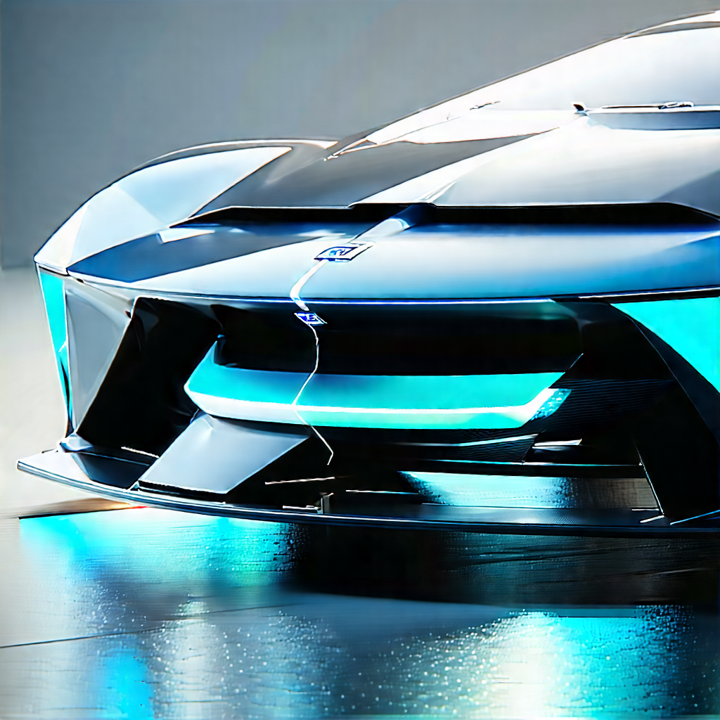 Innovative Electric Vehicle (design:1.32) With Sleek, Futuristic-looking