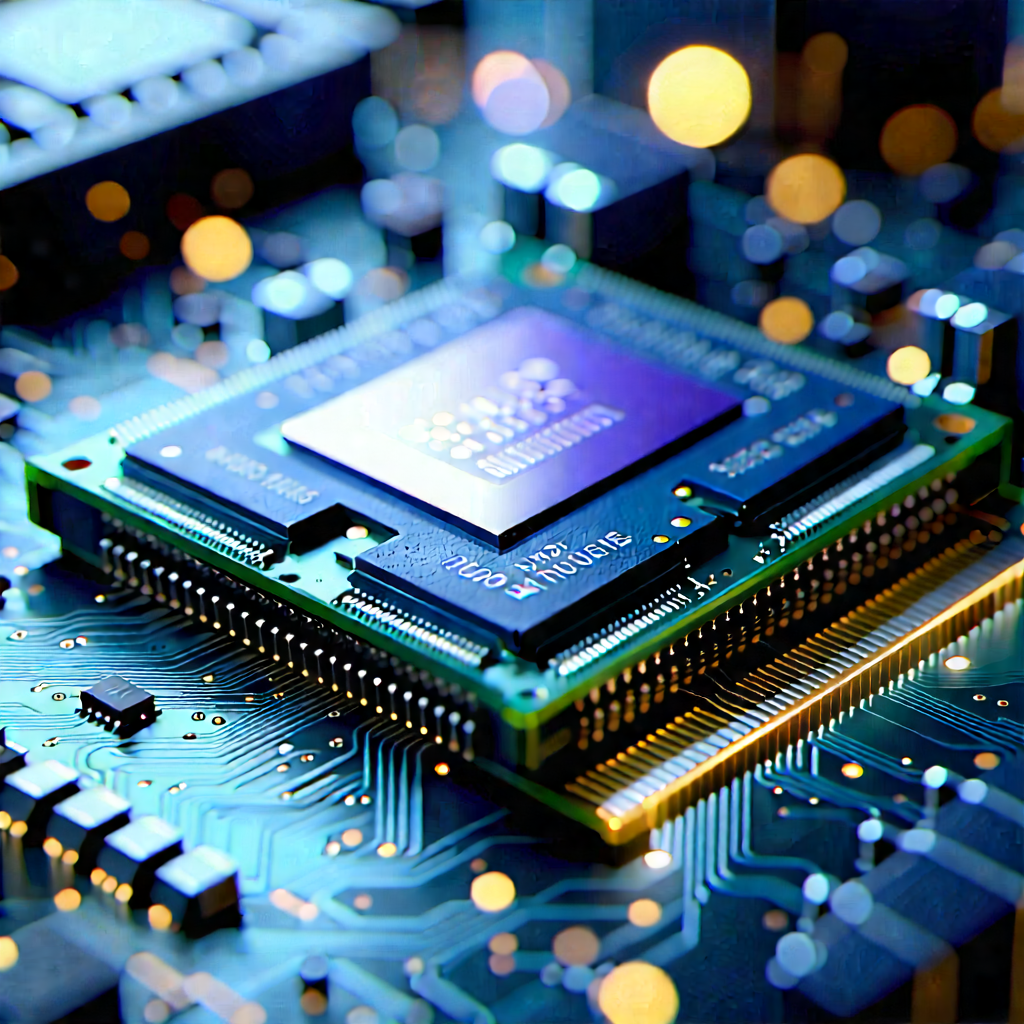 Close-up of memory module