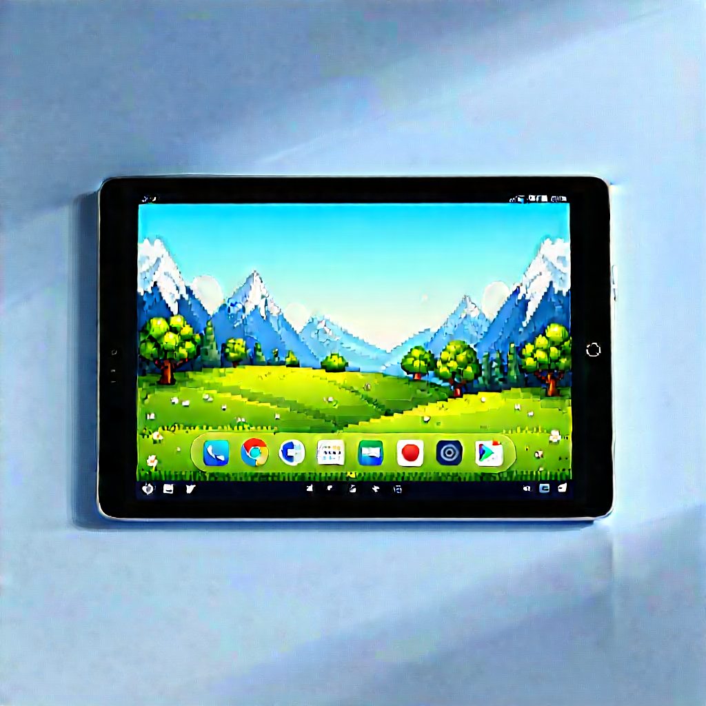 Tablet With User Interface With Tablet Computer