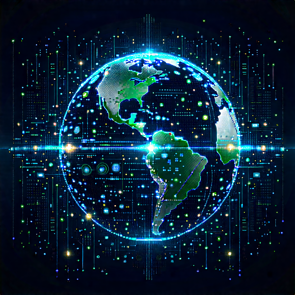 Big Data Visualization With Blue Green