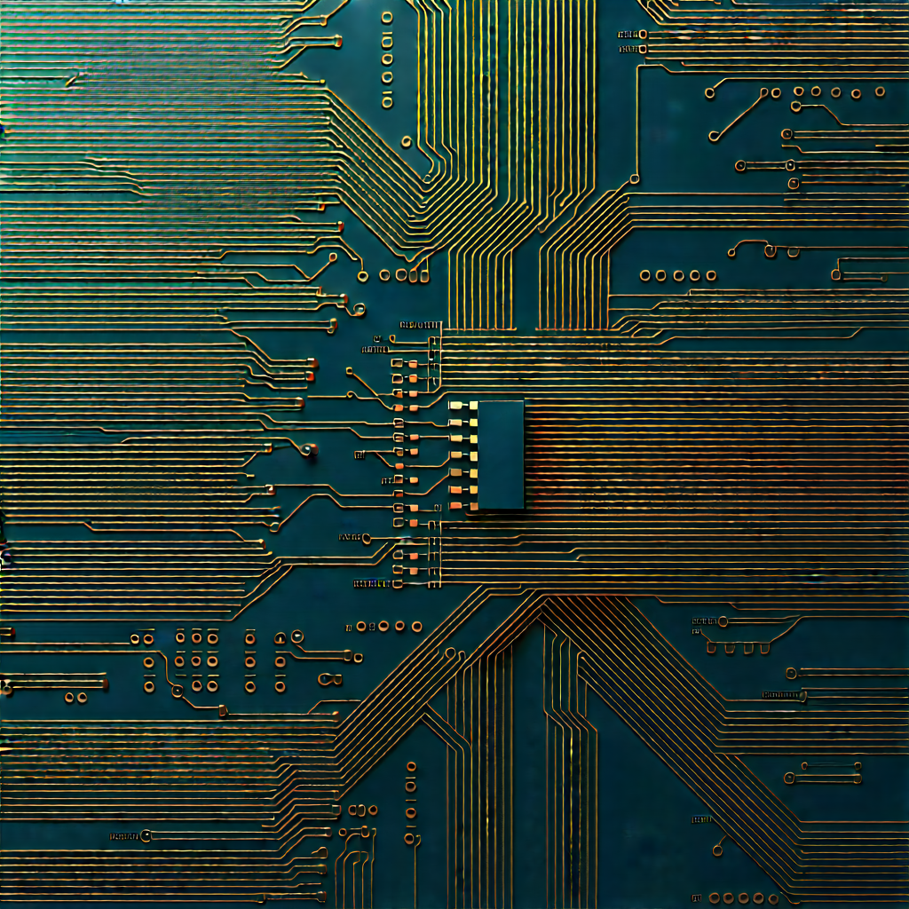 Circuit board with laser scanning