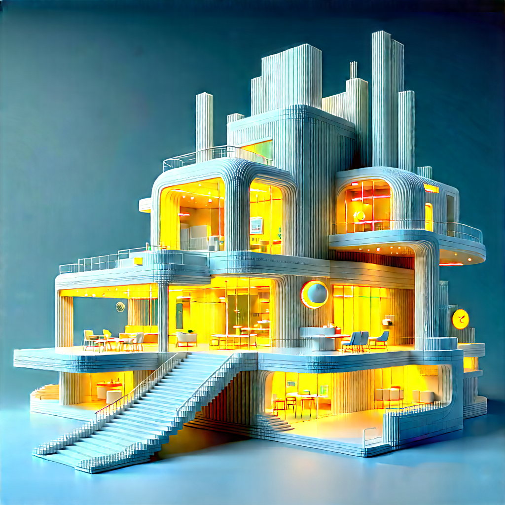 Futuristic Innovation Hub With Large, Modern-looking