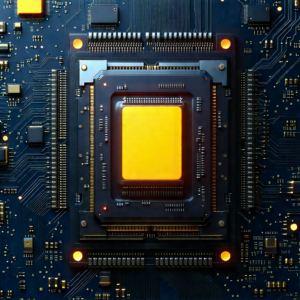 Close-up of memory module