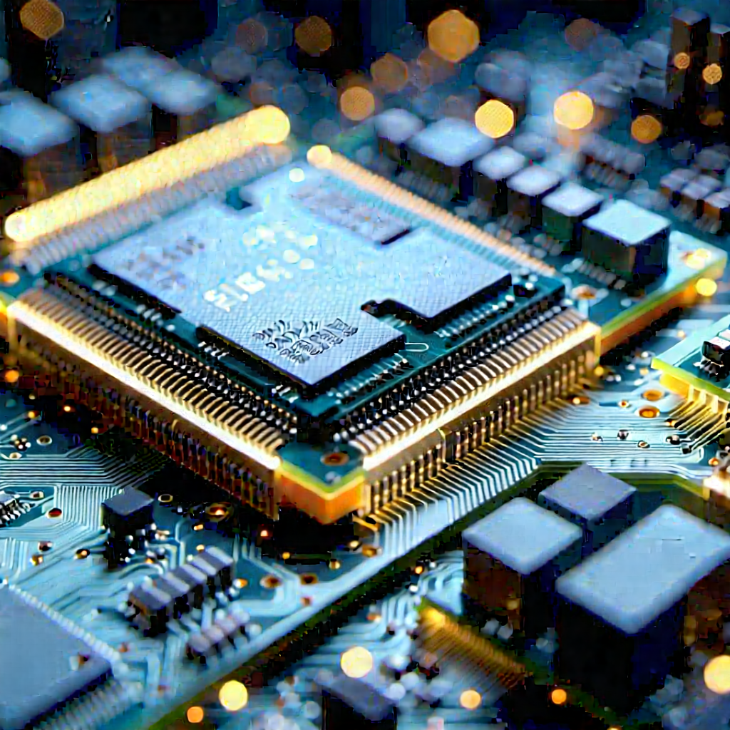 Close-up of memory module