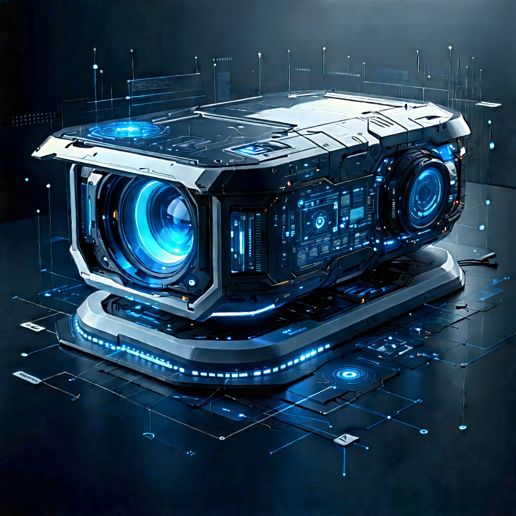 Innovative Communication Tool Design With Futuristic Computer