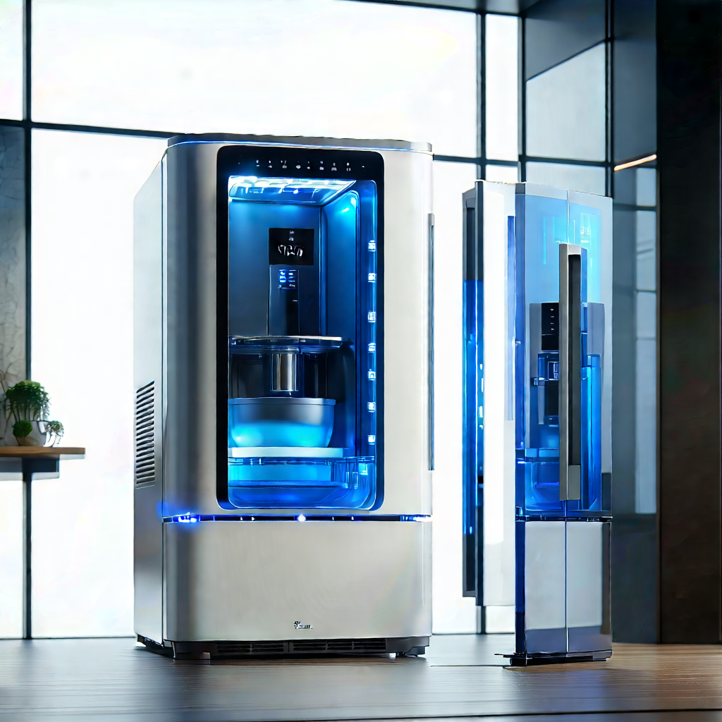 Innovative Smart Appliance Design With Large, Modern-looking