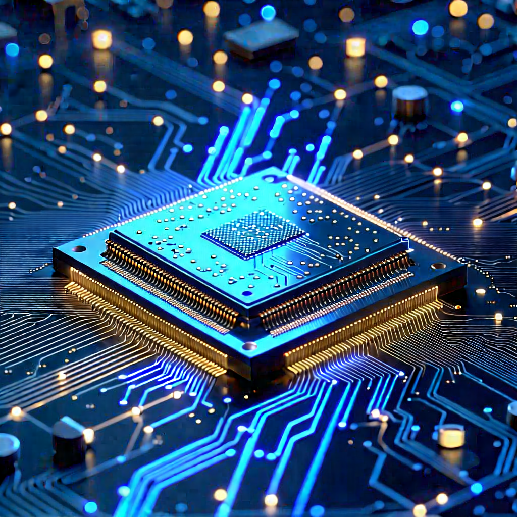 Microchip with data streams