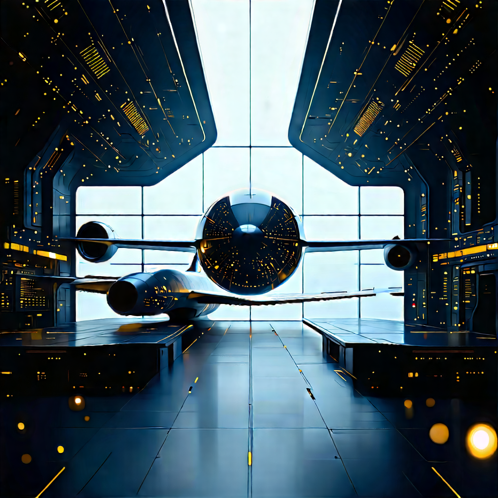 Aerospace Technology In Research Center With Image, There