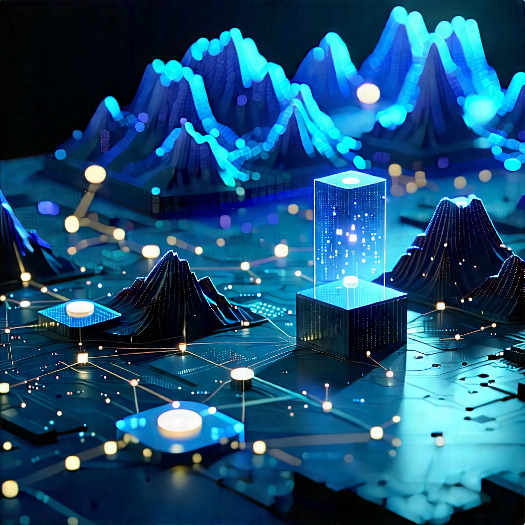 Blockchain network visualization