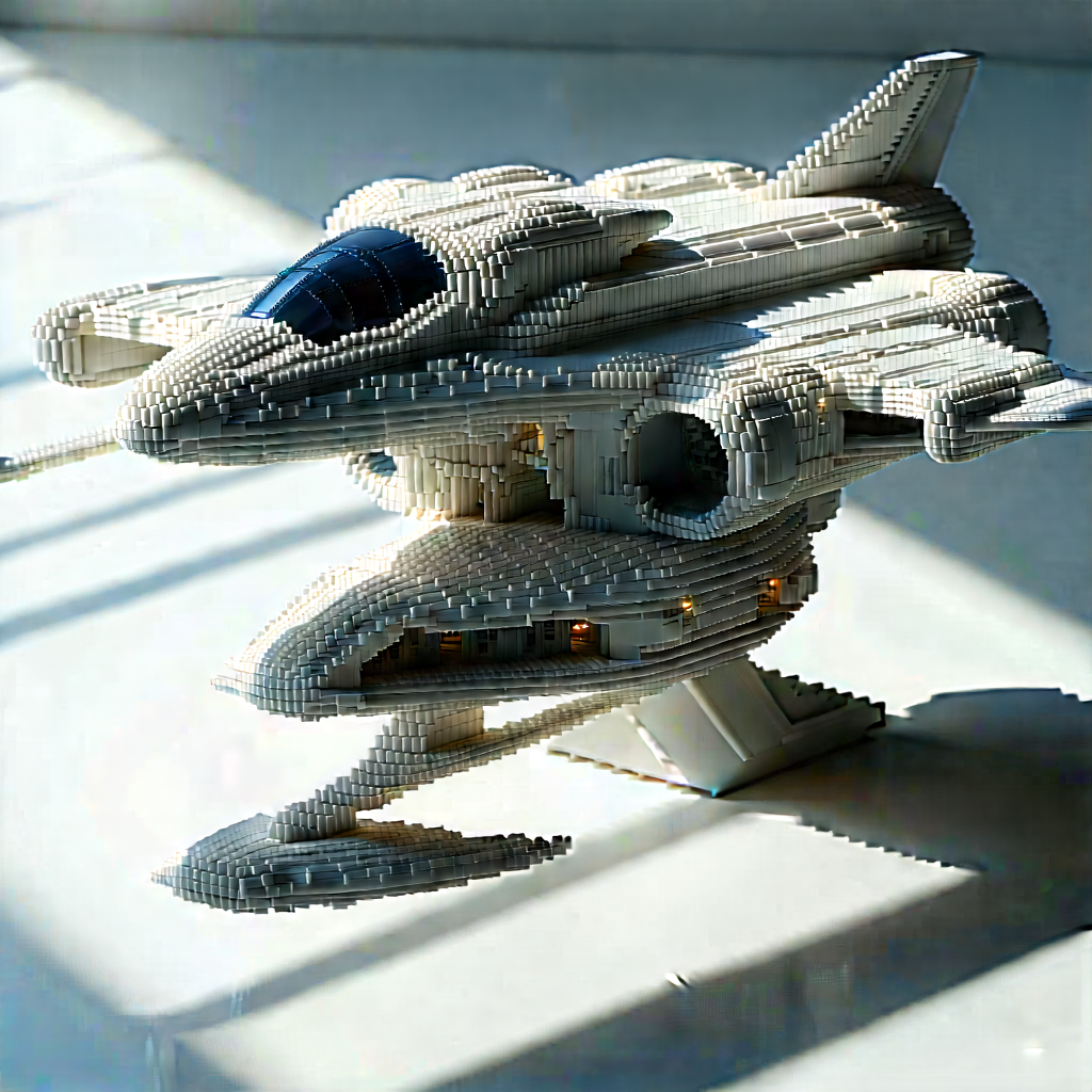 Aerospace technology in (design:1.13) studio