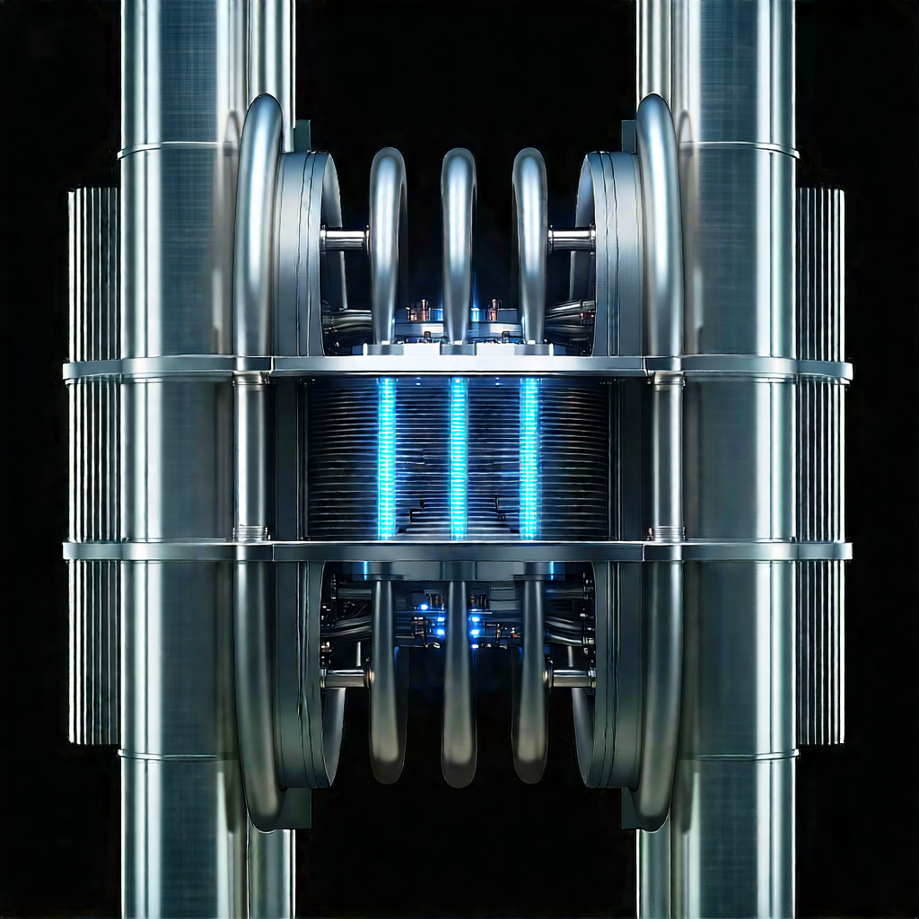 Close-up of cooling system