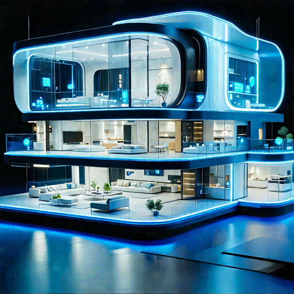 Futuristic smart home
