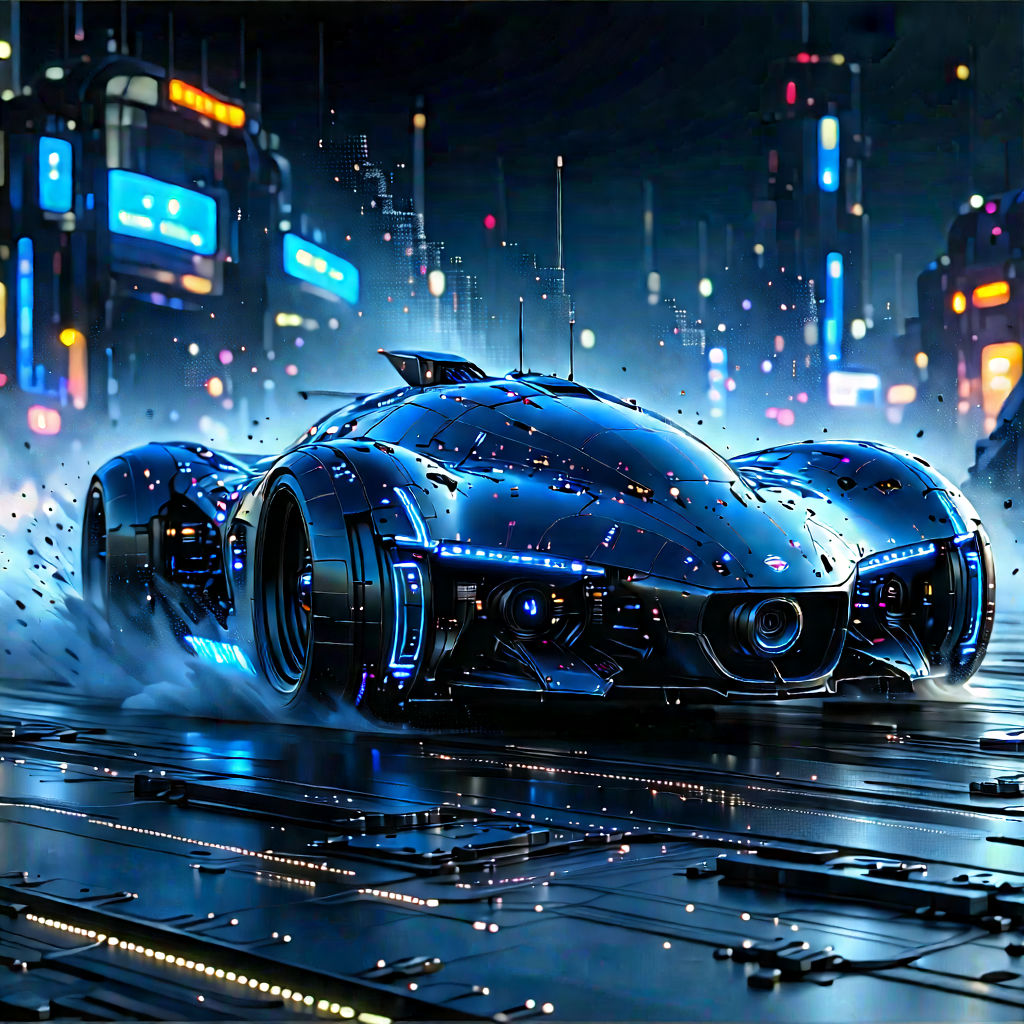Automotive Technology In Field Deployment With Futuristic Vehicle