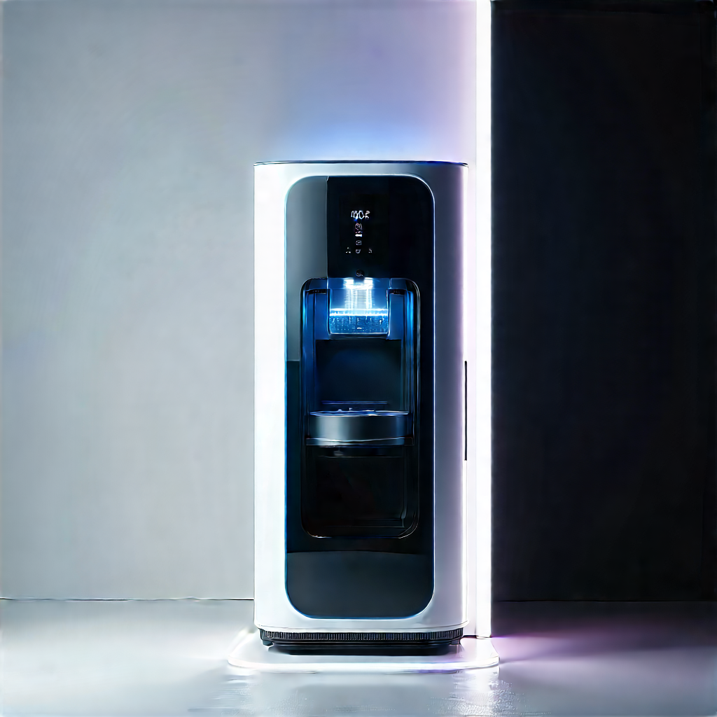 Innovative Smart Appliance Design With White Black