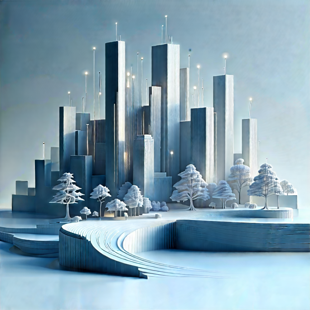 (digital:1.21) Transformation Visualization With Large City
