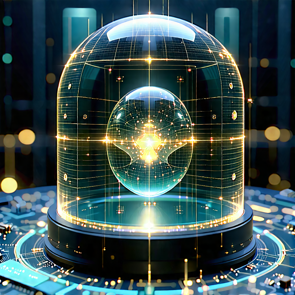 Quantum computer with laser scanning