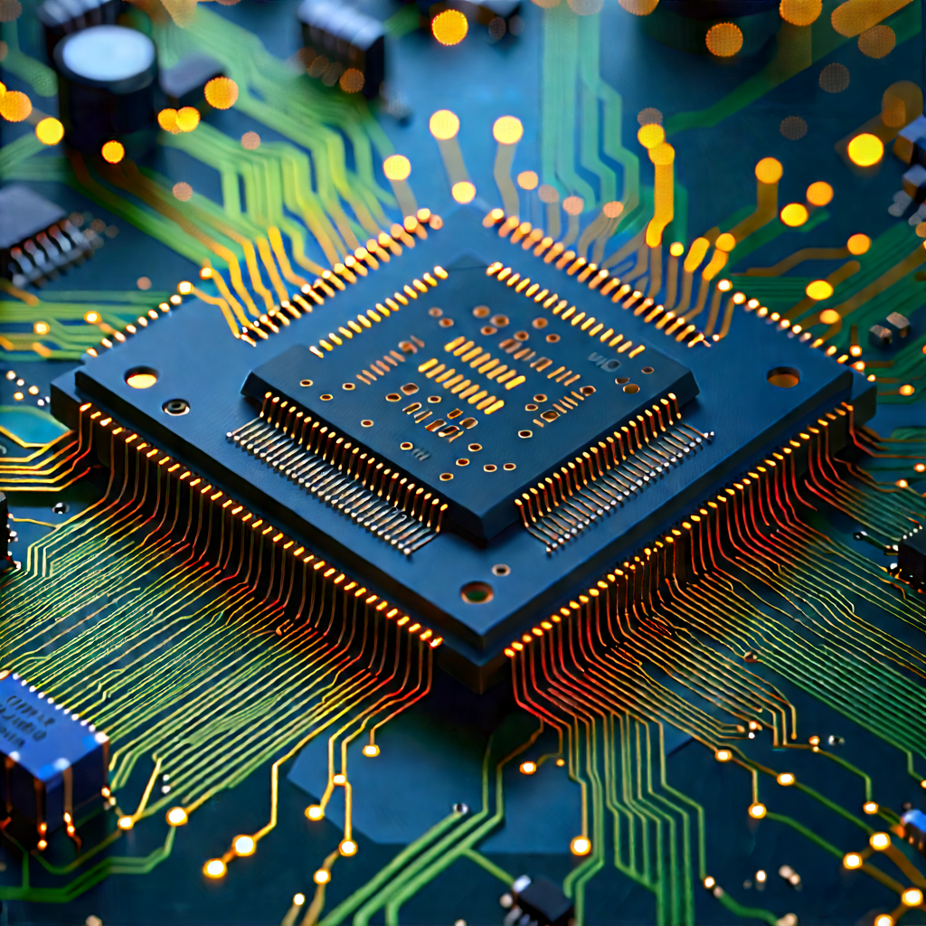 Microchip with data streams