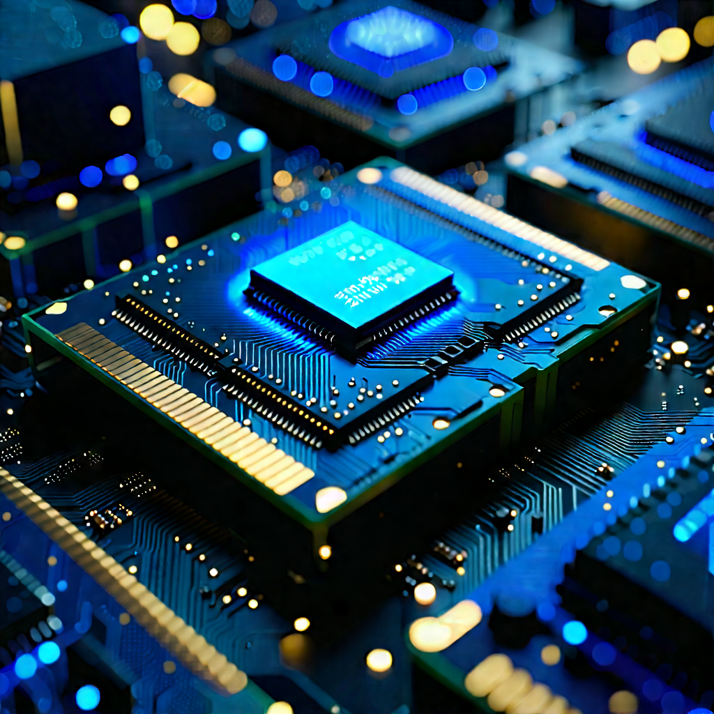 Close-up of memory module