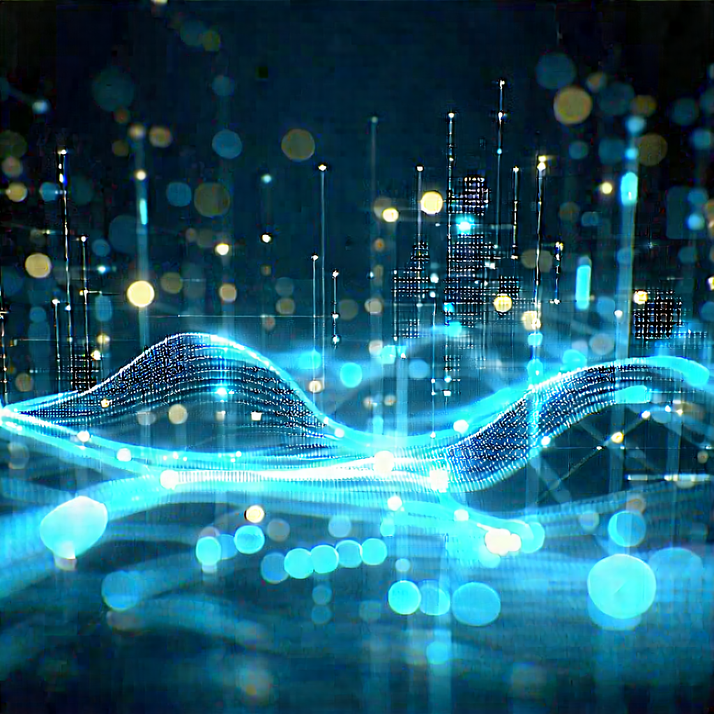 Big Data Visualization With Blue White