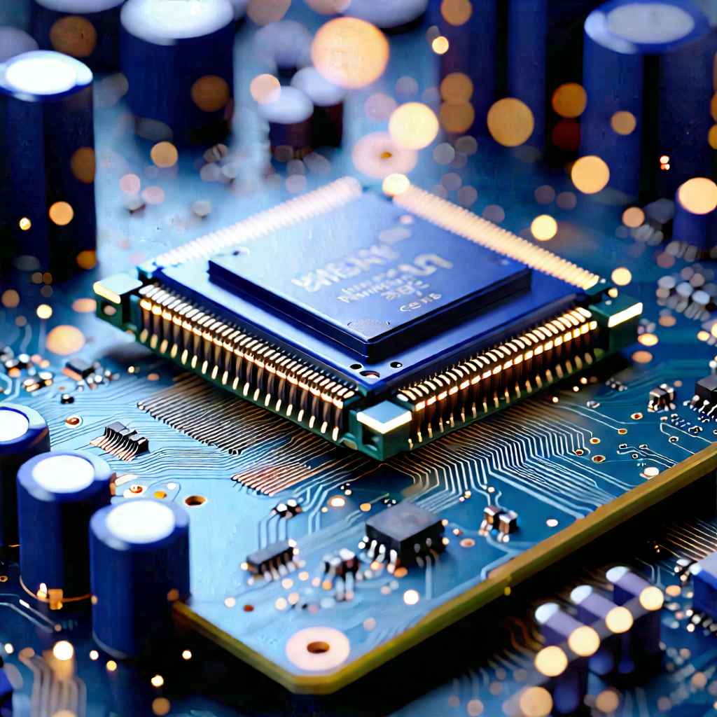 Close-up of memory module
