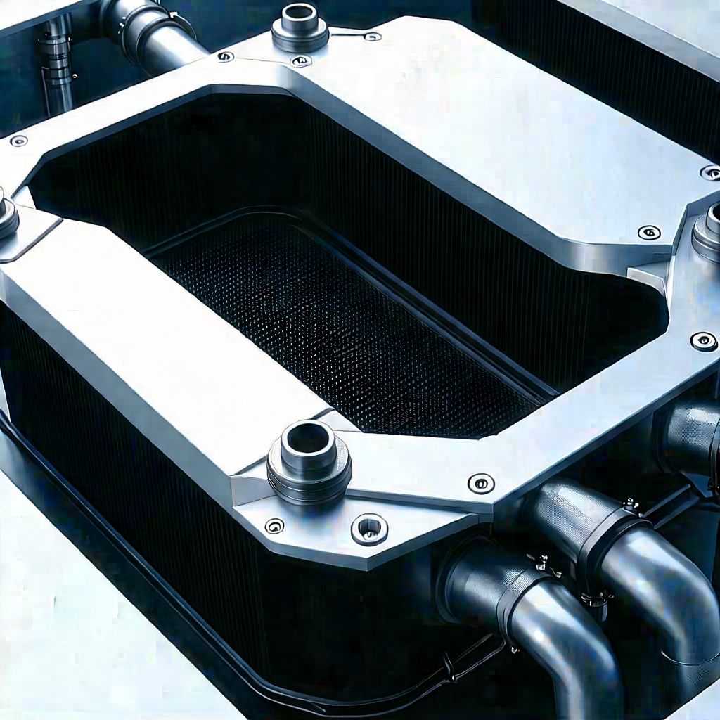 Close-up of cooling system