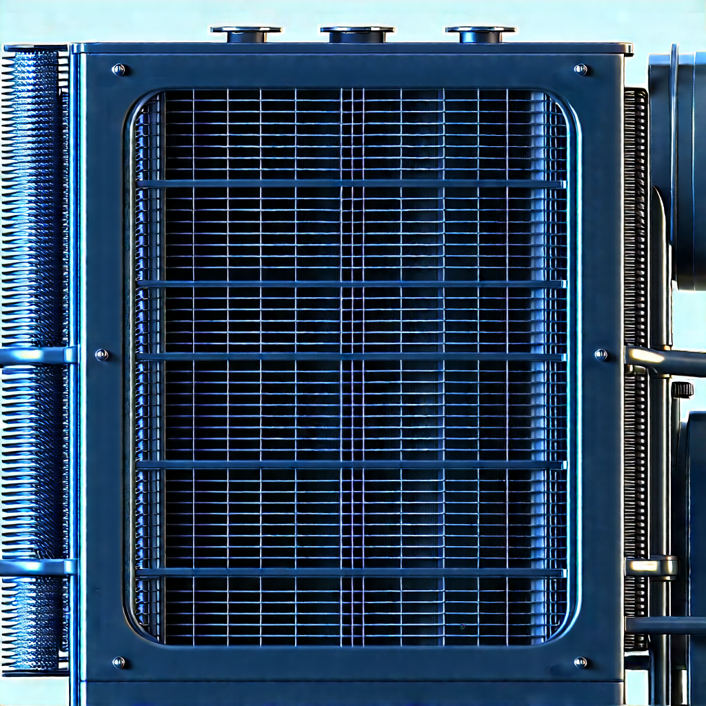 Close-up of cooling system