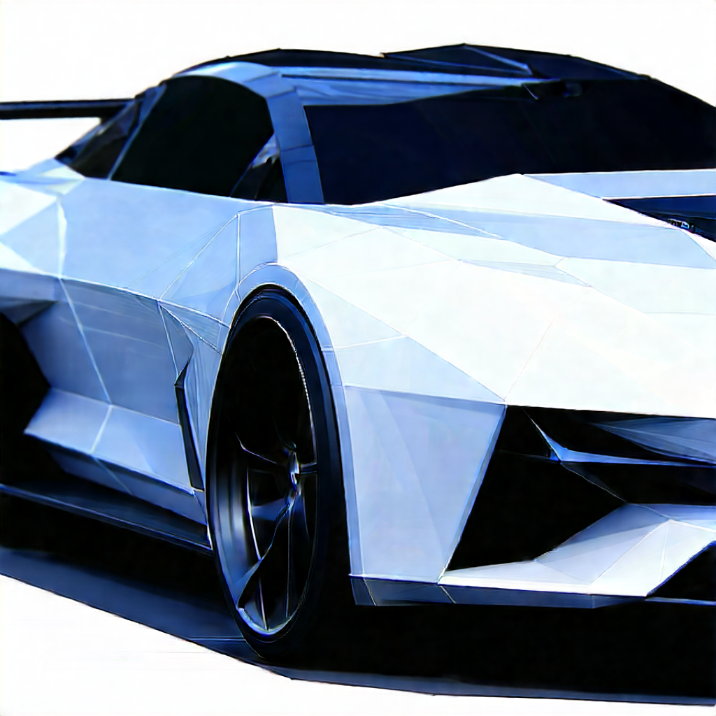 Automotive Technology In Field Deployment With Futuristic White