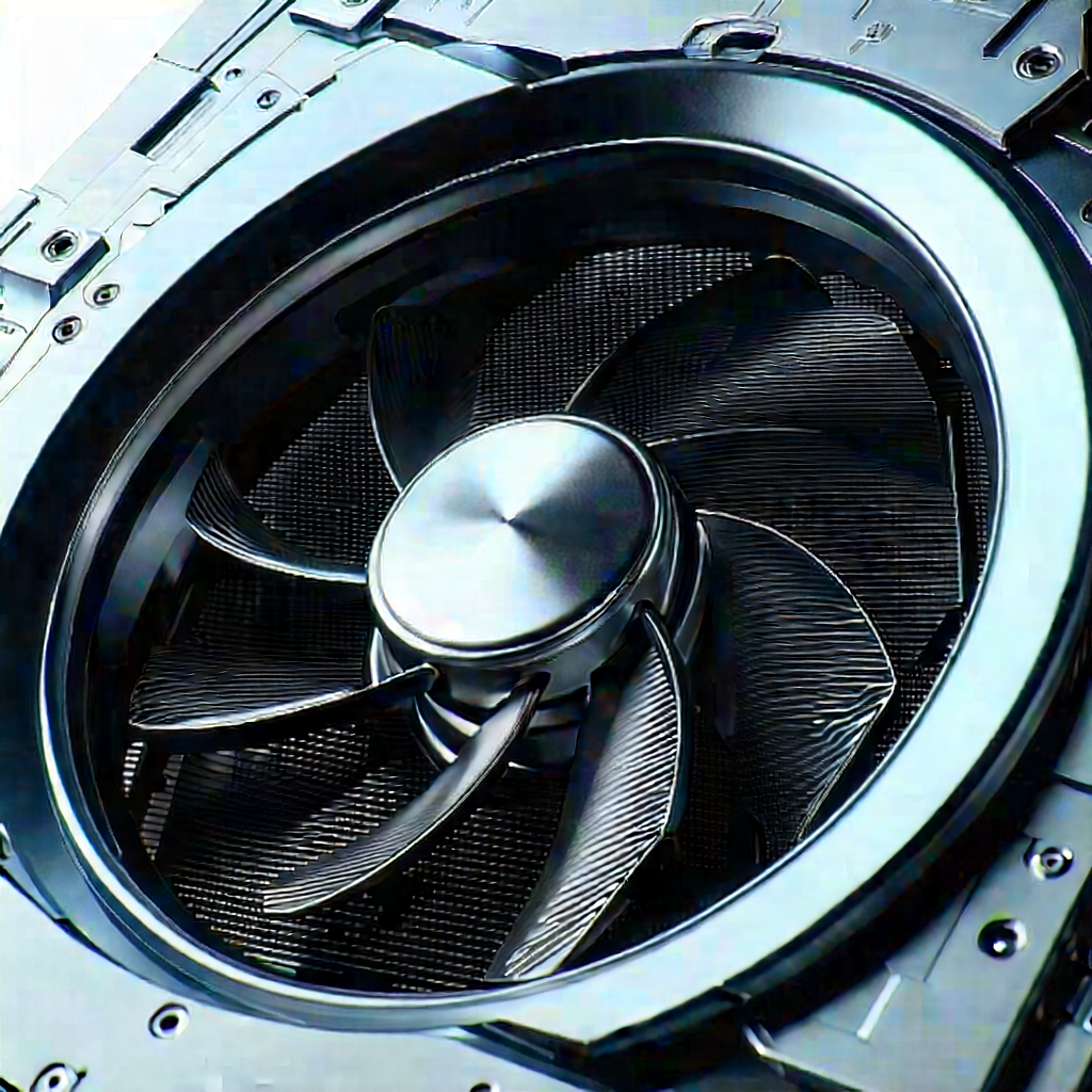 Close-up of cooling system