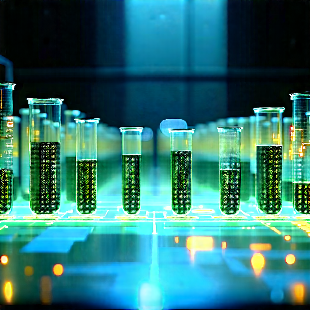 Financial Technology In Modern Laboratory With Image, There