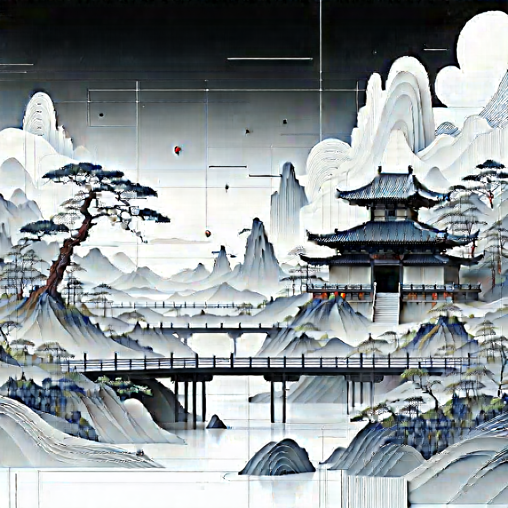 Machine Learning Visualization With Painting Mountainous