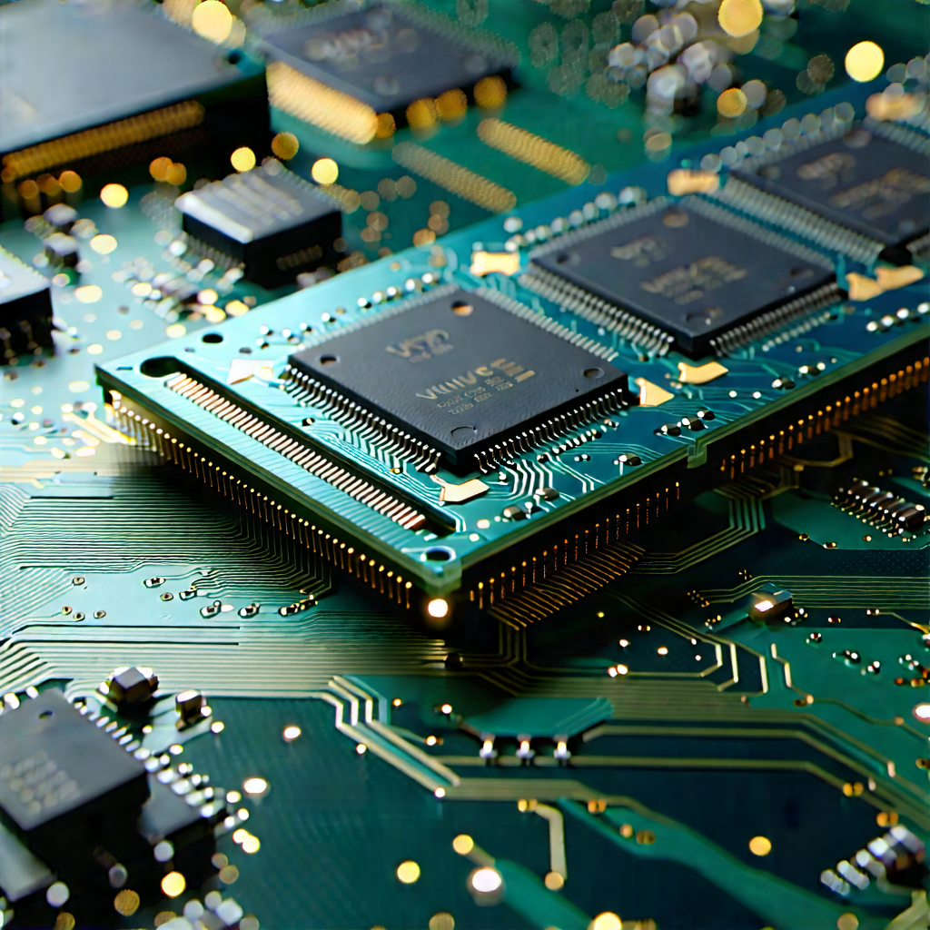 Close-up of memory module