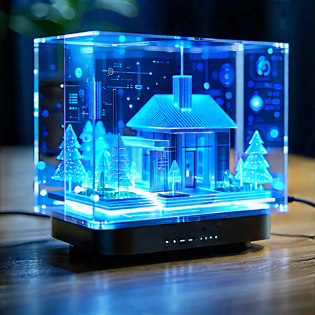 Smart Home (device:1.48) With Data Visualization With Small Blue