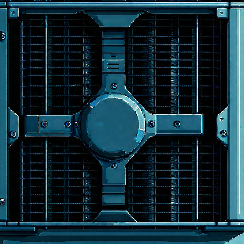 Close-up of cooling system